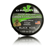 Griffin Shoe Polish 1.125oz - Shine, Restore, and Revive - Military Shine Black