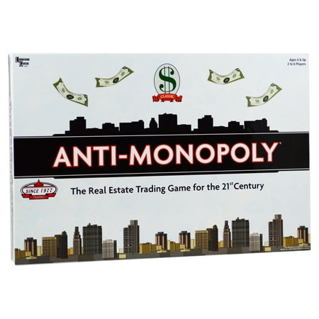 UPC: 0794764018516 | University Games | Anti-Monopoly Board Game