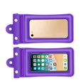 thumbnail image 4 of MesaSe Sac pour Téléphone Mobile Étanche à 3 Couches Scellé, Pochette Transparente pour Téléphone de Plongée et de Natation, 4 of 10