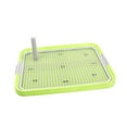 thumbnail image 2 of Inodoro para perros, soporte para orinal para cachorros, almohadillas para entrenamiento de perros para interiores y exteriores, inodoro lavable para Verde, 2 of 8