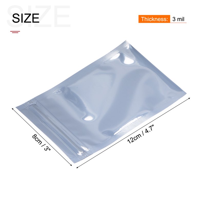 50/100Pcs Anti-static shielding zipper bag Motherboard LED anti-static bag  Hard disk packaging Electronic