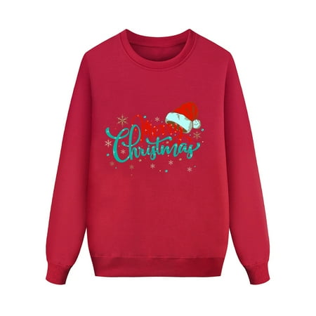 

ketyyh-chn99 Christmas Pajamas Pants for Family And Dog Christmas Long Sleeve Letter Print Christmas Matching Pajamas for Family