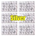 thumbnail image 3 of Juego de 24/144 mini bolas navideñas galvanizadas, colgante para árbol de Navidad, adorno colgante para fiesta de Año Nuevo, decoración del hogar, 3 of 5