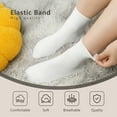 thumbnail image 3 of Smilooen 18 Pack Womens Mid Crew Socks Casual Ankle High Running Athletic Socks for Women, 3 of 6