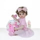 thumbnail image 2 of WAWA-HAOKEAI Niña Pequeña Reborn Princesa, Hada y Muñeca Mágica- Lindo Conejito, 2 of 6