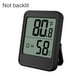 thumbnail image 4 of Mini Termómetro Digital Temperatura Inicio Calibrador de batería General de invernadero Humedad LCD Medidor de LCD Nursery Térmico Negro Negro Negro Retroiluminado Scienceny HA010422-01B, 4 of 6