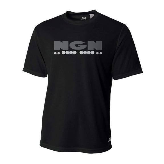 Men's Cooling Performance Crew Neck Tech Tee | Black