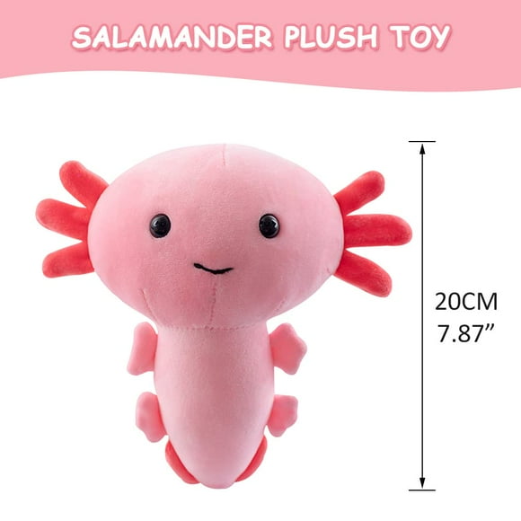 Plush Toys Salamander Plush Toy, Pink Axolotl Plush Toy, Animal Doll Salamander Toys for Kids, New Axolotl Plush Toys, Cartoon Children's Soft Toys For Boys And Girls Birthday Gift