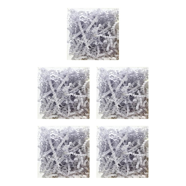 Papel triturado Yuarrent Festival de Pascua Confeti blanco 5piezas