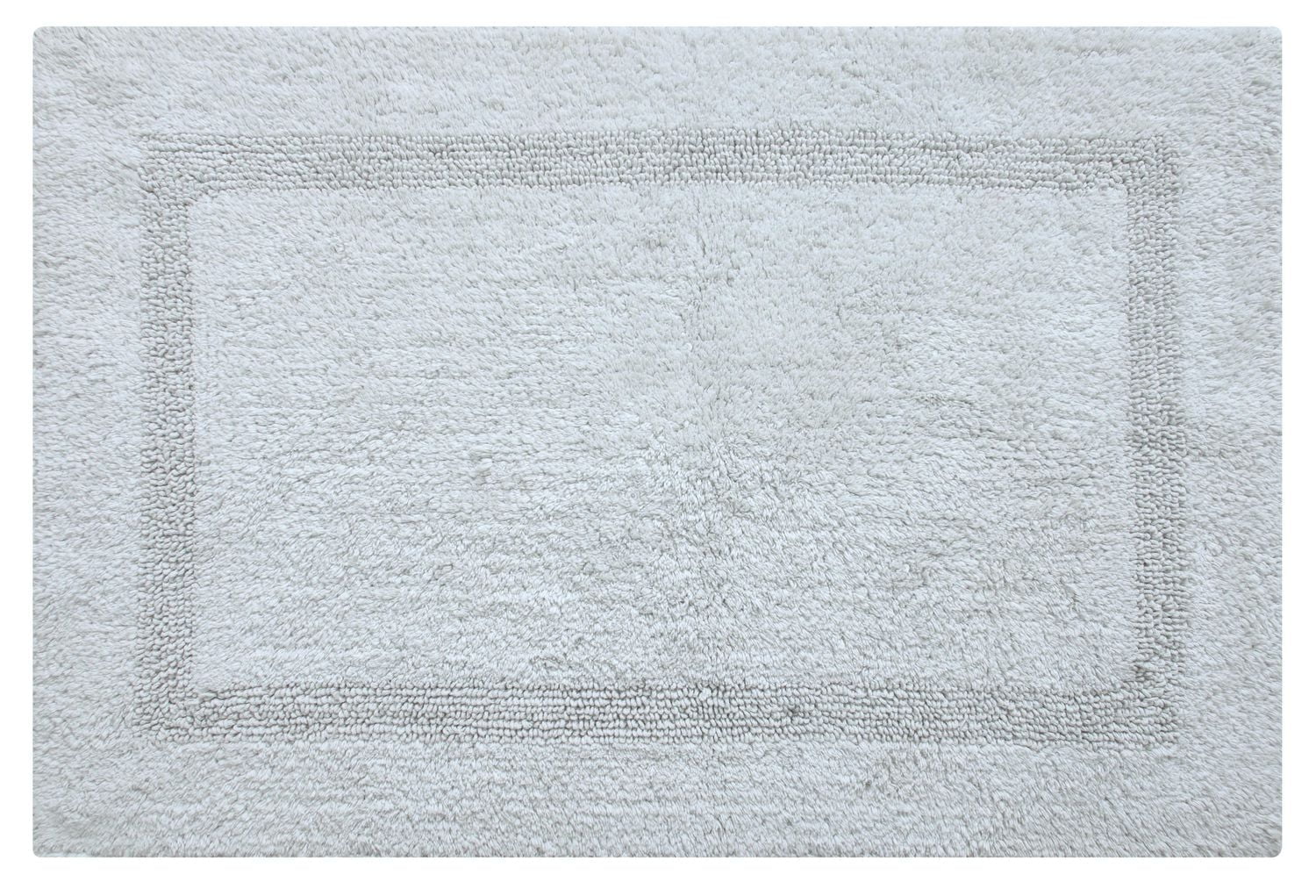 Fabstyles Basix Soft & Absorbent Reversible Cotton Bath Rug