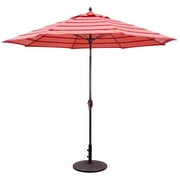 Galtech 9' Auto Tilt Bravada Salsa Umbrella with Crank Lift