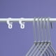 thumbnail image 2 of 100 Uds ganchos para barra de ropa ganchos para colgar ropa ganchos a prueba de viento para exteriores, 2 of 5