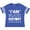 Football Blue and White, variant on I Am Black History Boys or Girls Toddler T-Shirt