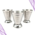 thumbnail image 2 of GOOHOCHY Stainless Steel Measuring Cup with Clever Tapered Design for Kitchen Use Silver 75ML, 2 of 8