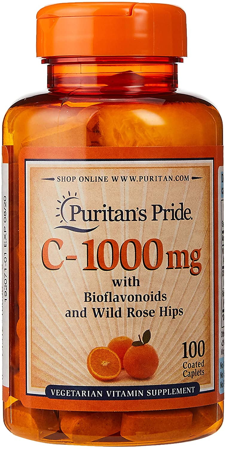 Puritan's Pride Vitamin C1000 mg with Bioflavonoids & Rose Hips100
