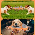 thumbnail image 4 of 2023  New Cow Cloth Dog Toy Educational Pull Cotton Rope Interactive Sound Cleaning Pet Toy, 4 of 5