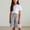 Black, variant on Girls Pants Size 5-6Y Kids Striped Elastic Waist Shorts Five Length Solid