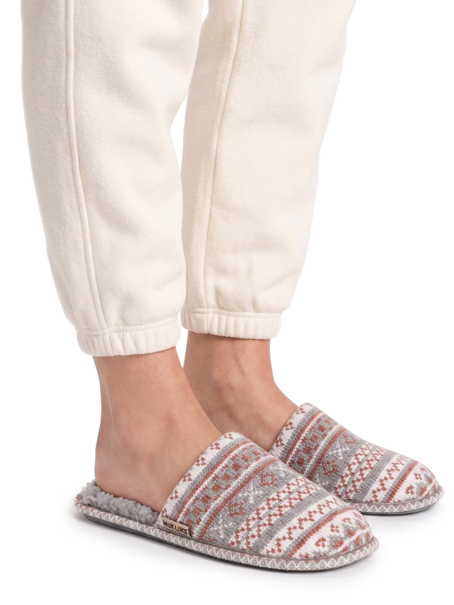MUK LUKS Women's Chenille Scuff Slipper