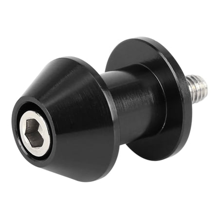 M6x1.0 Motorcycle CNC Swingarm Spool Stand Bobbins Starting Frame Screw Universal Black
