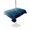 Blue, variant on Outdoor Tablecloth with Umbrella Hole for Patio/Picnic/Party/Camping, Teal Ombre Waterproof Table Cloth Rectangle Table Cover Washable, Contemporary Gradient Abstract Art (60"x 102")