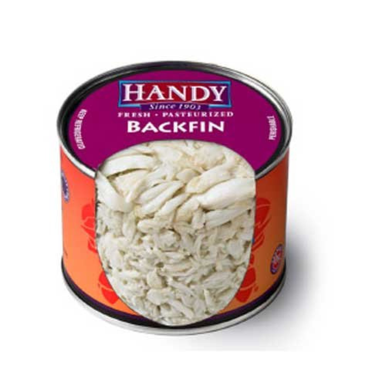 Handy Pelagicus Pasteurized Backfin Crab Meat, 1 Pound 6 per case