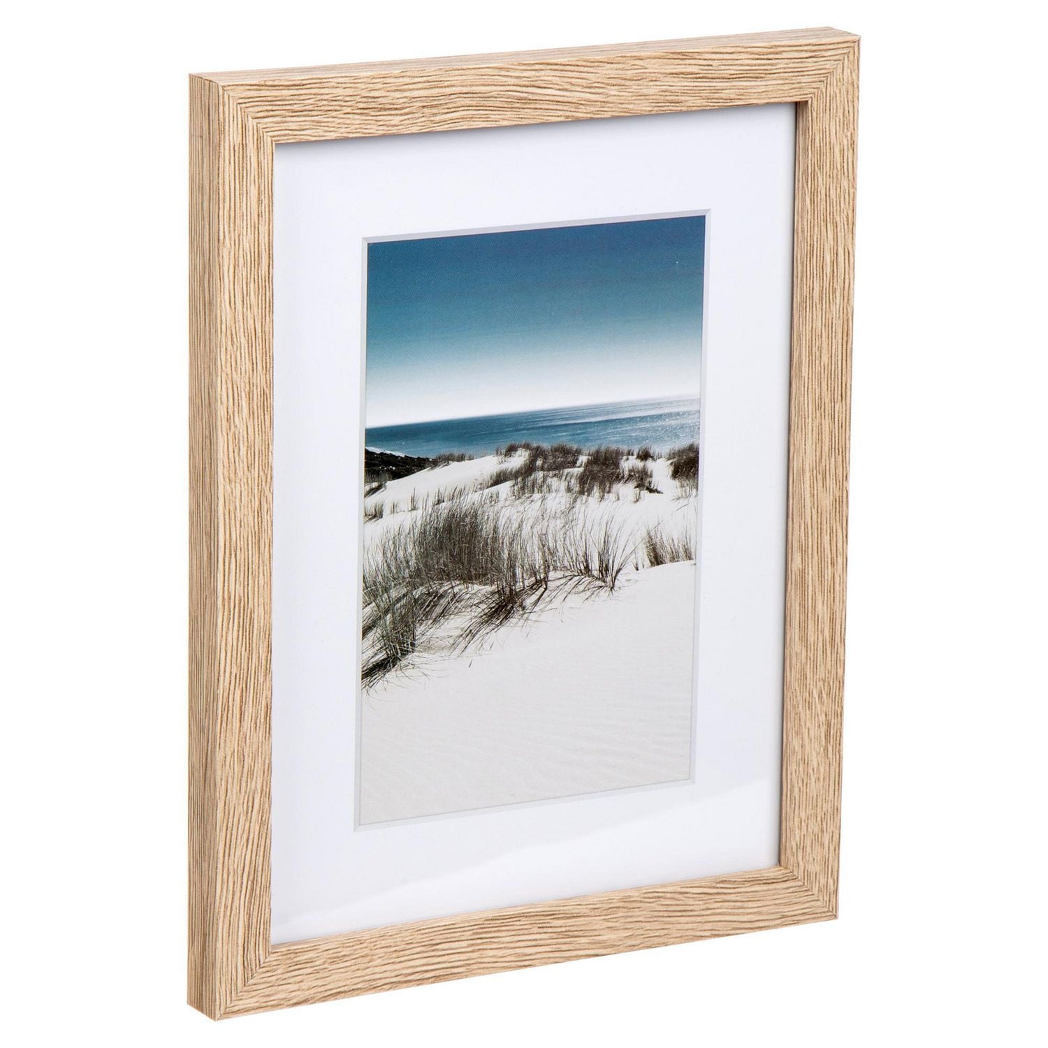 Truu Design Ensemble de 5 cadres magnifiques décoratifs en bois pour galerie murale en bois, 14 x 17 pouces, beige