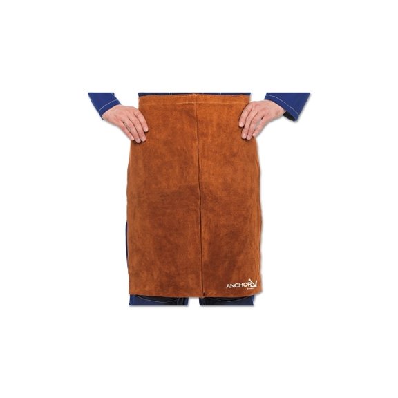 Split Leg Waist Aprons, 18 in x 24 in, Side Split Cowhide, Lava Brown