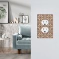 thumbnail image 5 of Kdxio Fashion Tatreez1 Decorator Light Switch or Receptacle Outlet Wall Plate Decorator Wall Plate Child Safe Outlet Cover-Style S, 5 of 6