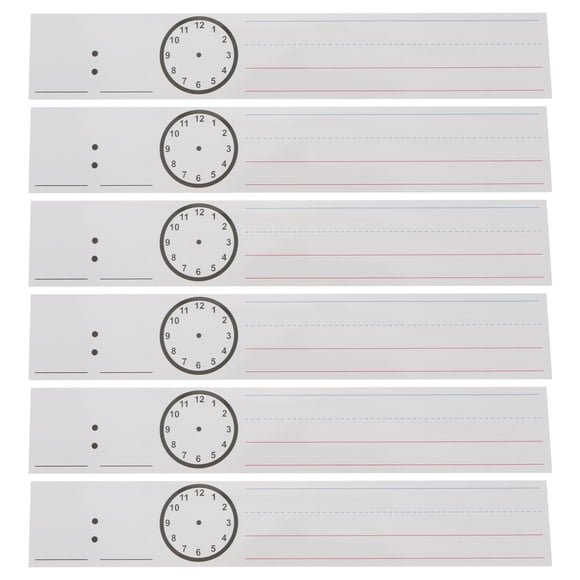 20 Pcs Erasable Sentence Strips Children Learning Sentence Strip Office Supplies