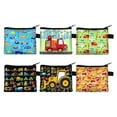thumbnail image 4 of Shengyu Lightweight Canvas Wallet For Boys Secure Hook And Loop Fastener Kids Wallet For Teens Ti-fold 07, 4 of 6