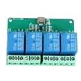 thumbnail image 5 of Módulo de relé de interruptor de Control USB HID de 36V CC, unidad libre, módulo de relé de Control de PC y ordenador, placa de expansión, 5 of 5