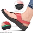 thumbnail image 2 of AEROTHOTIC Flip Flops for Women with Arch Support Plantar Fasciitis Orthopedic Cushioned Footbed Comfortable Non-Slip Sole with Padded Straps Dressy Casual Recovery Women Sandals, 2 of 4