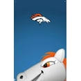 thumbnail image 4 of NFL Denver Broncos - S. Preston Mascot Miles 20 Wall Poster with Pushpins, 22.375" x 34", 4 of 6