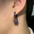 thumbnail image 5 of European and American hip-hop ghost hip-hop full of diamonds for men and women fashion earrings earrings earrings personality stud earrings for men and women trends, 5 of 7