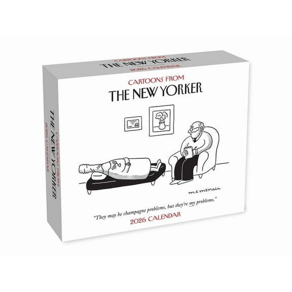 Cartoons from the New Yorker 2026 Day-To-Day Calendar, (Paperback)