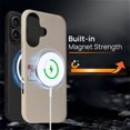 thumbnail image 4 of FKBRCL4U for iPhone 16 Compatible with Magsafe Case Love Like Jesus Religious Faith Flower Pattern for Girl Boy Full Body Magnetic Design Soft Silicone Protection, 4 of 7