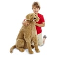 thumbnail image 3 of Melissa & Doug Giant Golden Retriever - Lifelike Stuffed Animal Dog (over 2 feet tall), 3 of 3