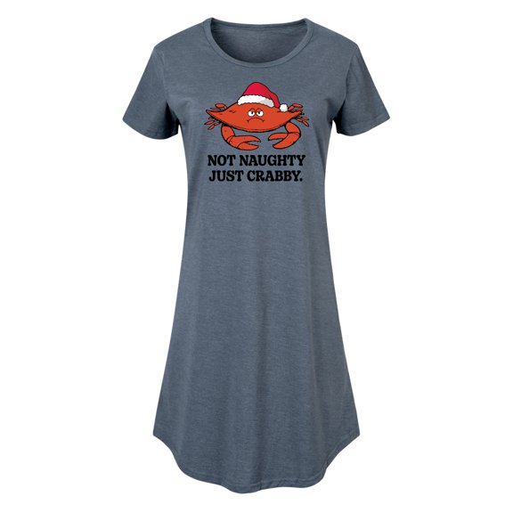 Instant Message - Not Naughty Just Crabby - Women's Any Way Dress