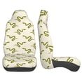 thumbnail image 3 of Vsdgher Green Snake Automotive Seat Covers for Cars Trucks and SUVs – Car Seat Covers for Truck Seat Protectors Set of 2, 3 of 7