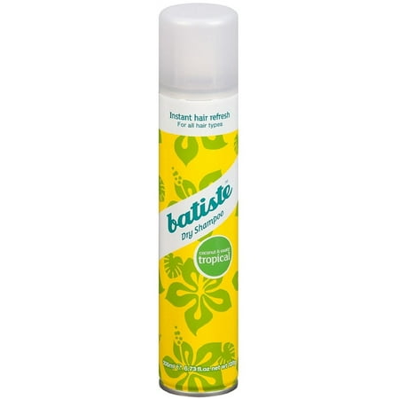 Bastiste Dry Shampoo, Tropical Coconut & Exotic 6.73 oz (Pack of 3)