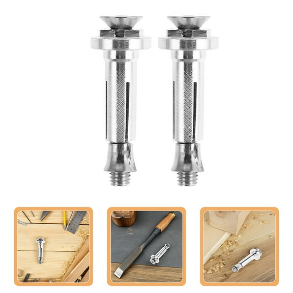 FUTUREORYY Handguard Retrofit Mount Screw 2Pcs Silver Aluminium for and ATVs 11.8X0.87X0.87in