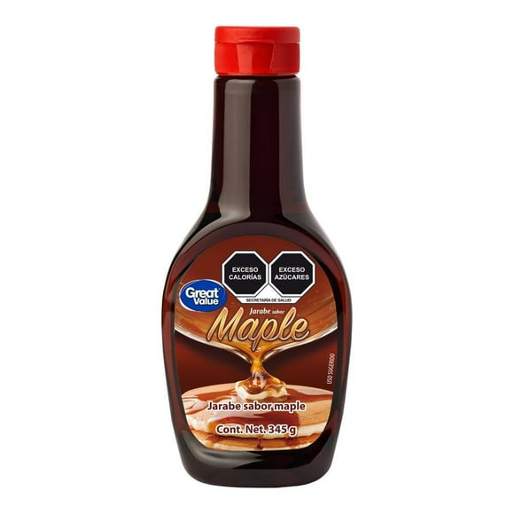 Jarabe Great Value sabor maple 345 g