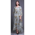 thumbnail image 2 of Bimba Caftan pour Femmes avec Oiseaux, Tenue d'Intérieur de Vacances, Robe Maxi, Couvre-Maillot de Plage - 4X-5X, 2 of 5