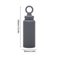 thumbnail image 2 of Para matraz de agua aislada de 1000 ml de 1000 ml con tope de agua de teléfono giratoria, taza de vacío de agua térmica para iPhone 12 y superior, 2 of 6