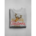 thumbnail image 3 of Oh Deer It's Christmas Here Sweatshirt Women -Image by Shutterstock, Female 4X-Large, 3 of 4