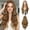 Brown1-28inch, variant on Creamily 22 Inch Long Brown Wavy Synthetic Wig for Women – Natural Hairline, Breathable Cap, Daily Wear