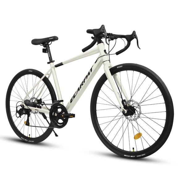 16-Speed Outdoor Bike Disc Brakes 700C Road Bike Light Weight Aluminum Frame ,Racing Bike City Commuting Road Bicycle for Men Women