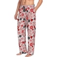 thumbnail image 6 of Fotbe Cute ladybugs red Pattern Men's Pajama Pants,Sleepwear Pants,Pj Bottoms Drawstring And Pockets-X-Large, 6 of 6
