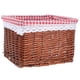 thumbnail image 3 of Cesta tejida para juguetes, cesta de mimbre para almacenamiento, cesta cuadrada de algas marinas, cestas cúbicas, organizador de ropa, bolsa para estantes de baño y hogar, 3 of 8