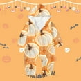 thumbnail image 2 of oqasdz Halloween Family Matching Outfits Printed Hooded Rompers for Toddler Baby Casual Comfort Cozy Daily Wear Adorable Jumpsuits, 2 of 3